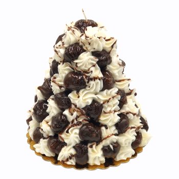 Candela a forma di profitterol grande h23 diam.20 cm