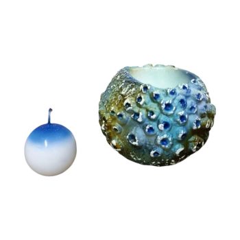 Candela a forma di portasfera millepora h9